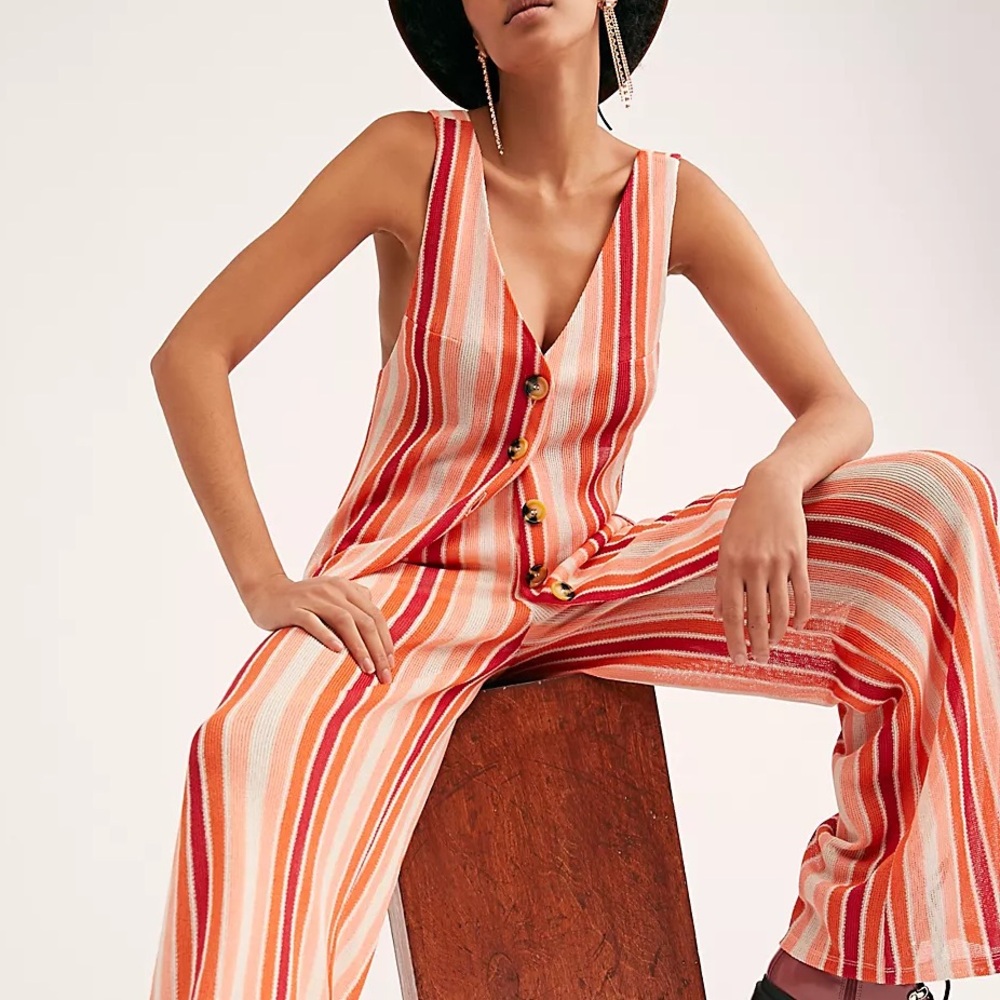 Free People Bridget Striped Top NWT